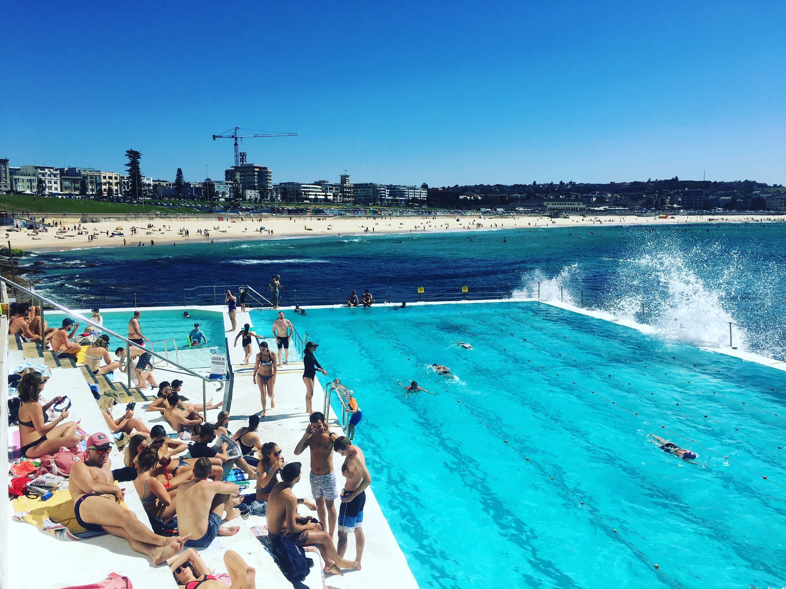본다이 아이스버그 수영장(Bondi Icebergs Pool) 전망